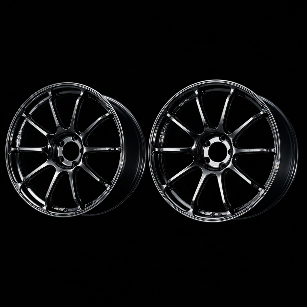 Advan | RSIII Black Chrome | 5X112 | 19X8.5 +22 (Pair)