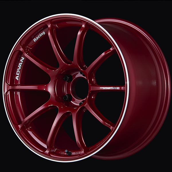 Advan | RSIII Racing Candy Red & Ring | 5X100 | 18X8.0 +48 (Pair)