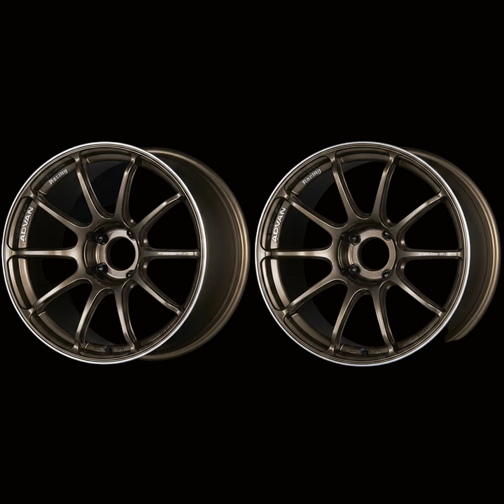 Advan | RSIII Amber Bronze Metallic & Ring | 5X100 | 18X9.5 +45 (Pair)