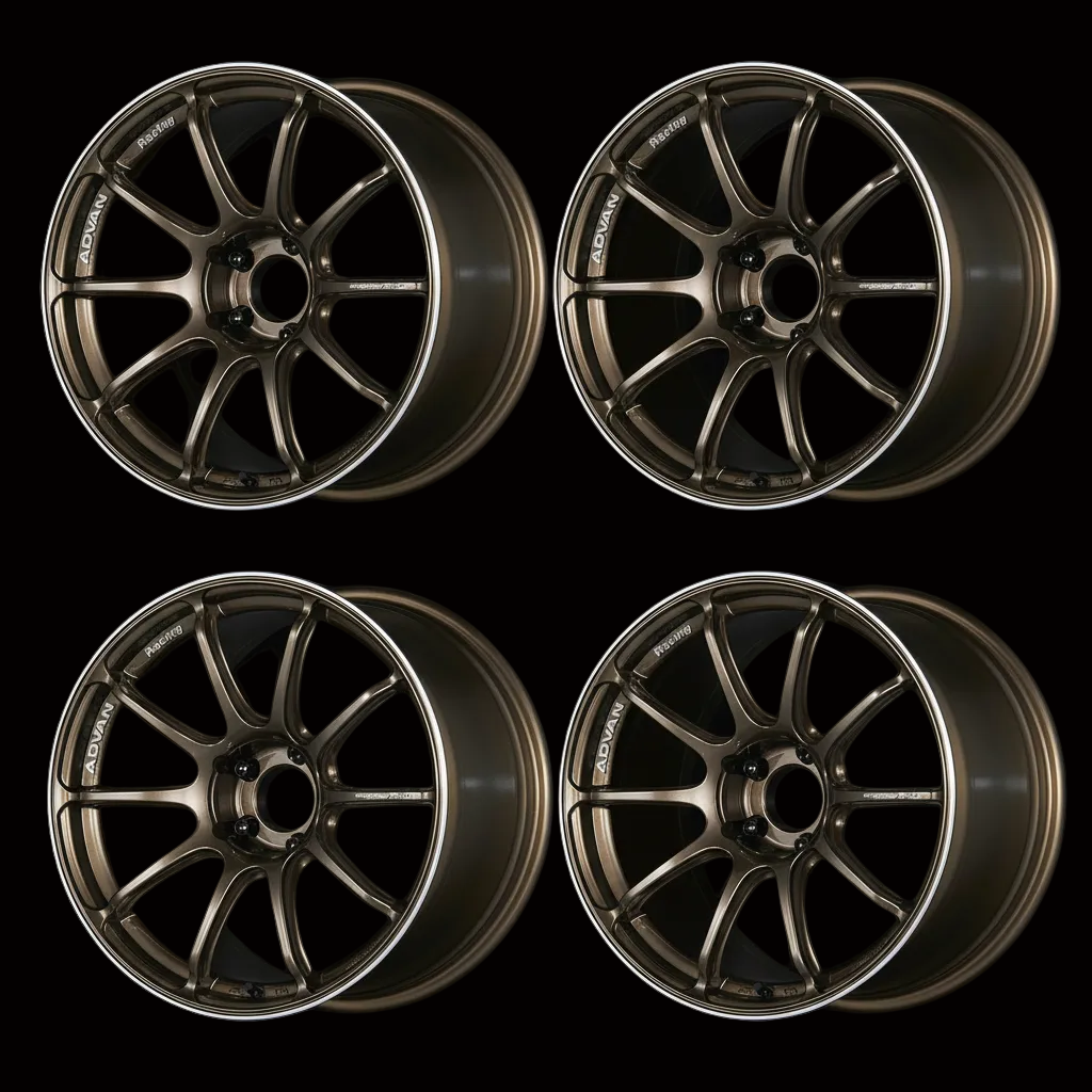 Advan | RSIII Amber Bronze Metallic & Ring | 5X100 | 18X9.0 +50 (Set)