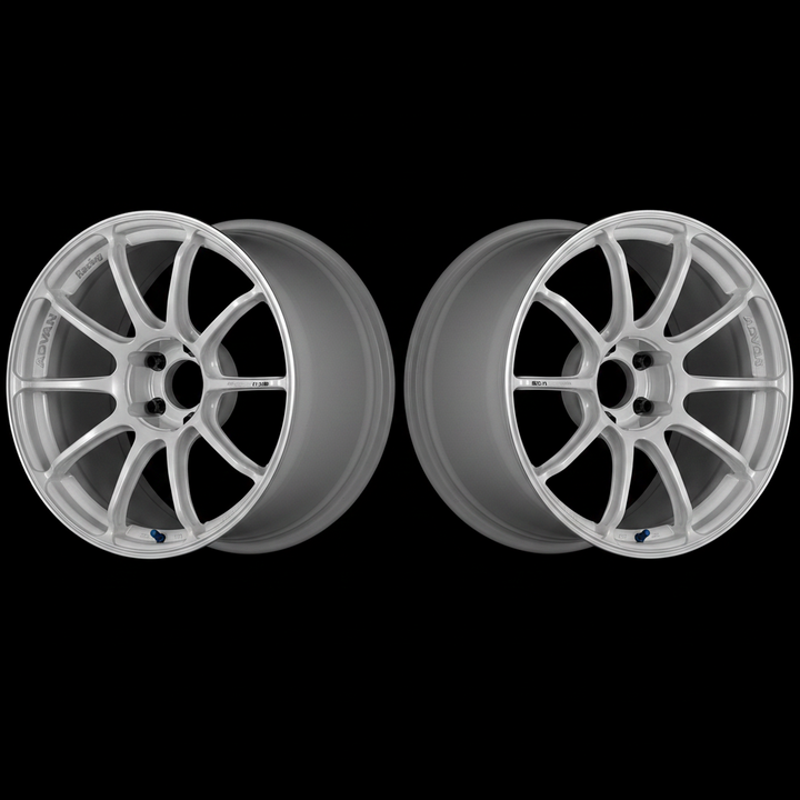 Advan | RSIII Racing White Metallic & Ring | 5X100 | 18X8.0 +48 (Pair)