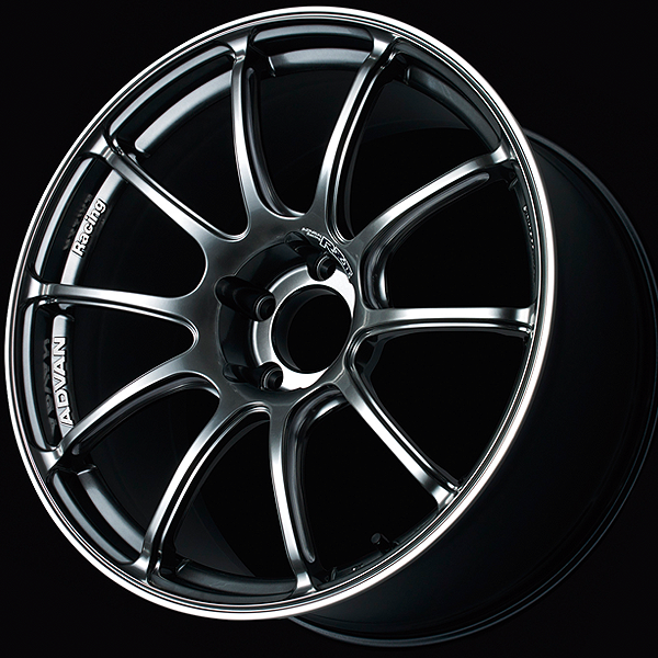 Advan | RZII Racing Hyper Black & Ring | 5X112 | 18X7.5 +48