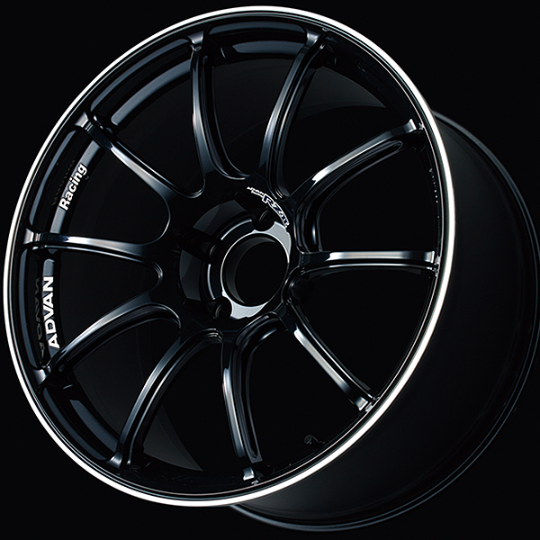 Advan | RZII Racing Gloss Black & Ring | 4X100 | 17X7.5 +38