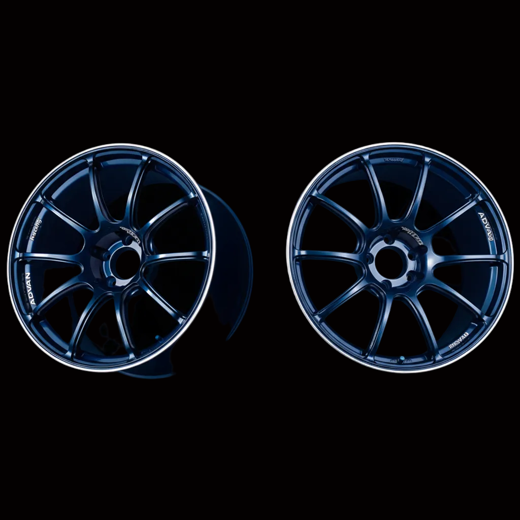 Advan | RZII Racing Indigo Blue & Ring | 4X100 | 16X5.5 +45 (Pair)