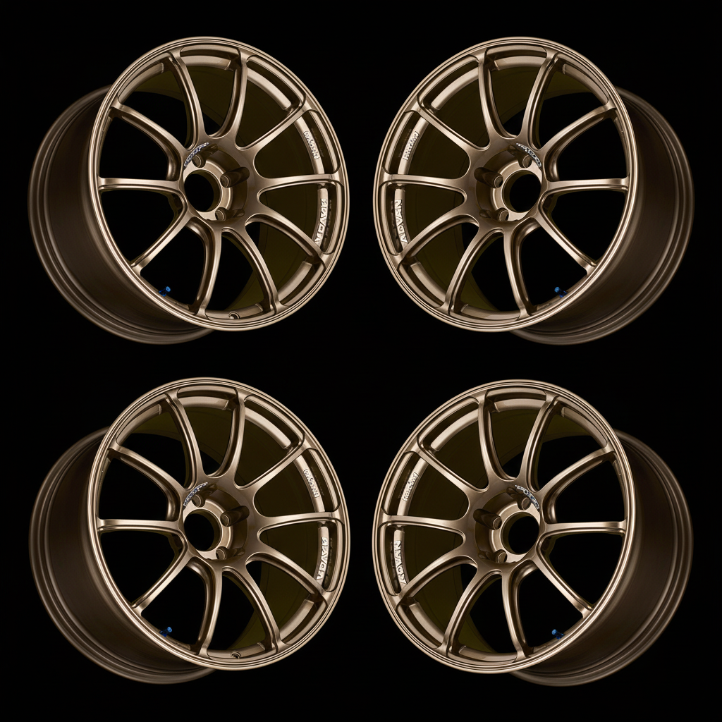 Advan | RZII Racing Bronze | 4X100 | 15X5.5 +45 (Set)