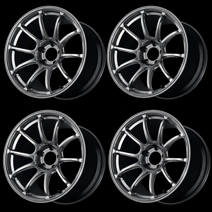 Advan | RZ-F2 Hyper Platinum Black | 5X100 | 18X8.0 +44 (Set)