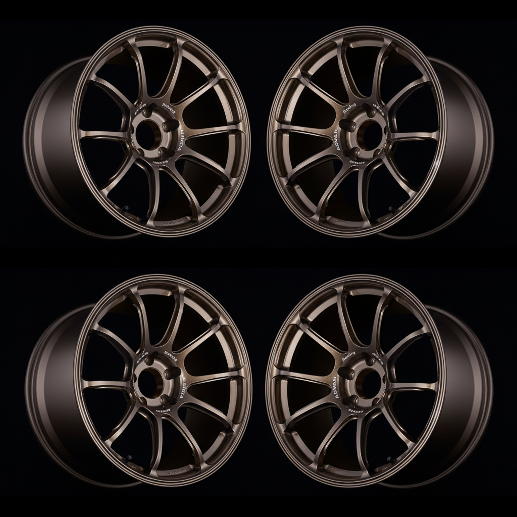 Advan | RZ-F2 Racing Amber Bronze | 5X114.3 | 18X8.5 +38 (Set)