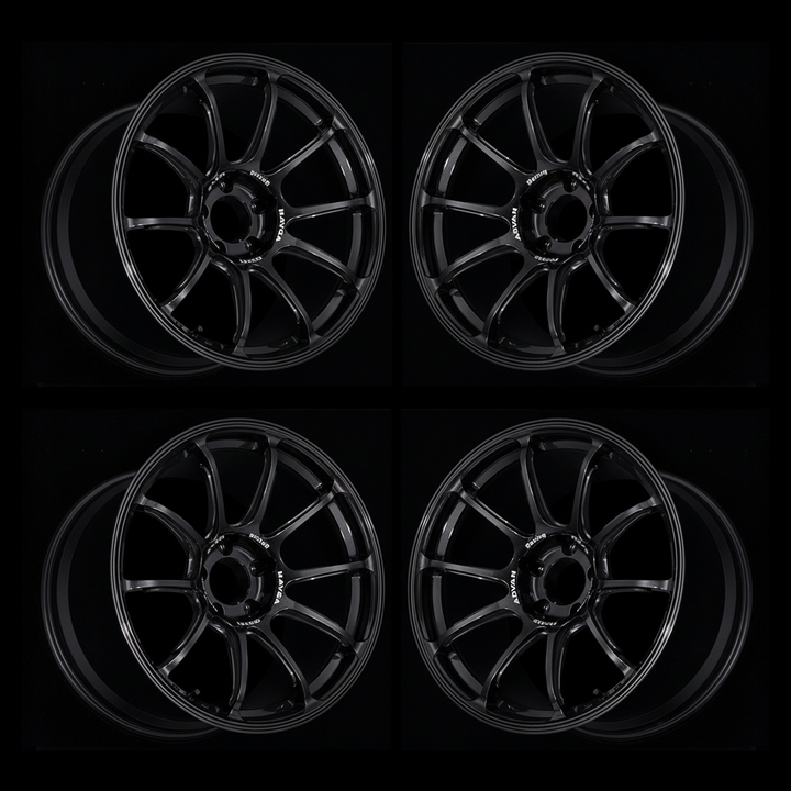 Advan | RZ-F2 Racing Titanium Black | 5X100 | 18X7.5 +48 (Set)