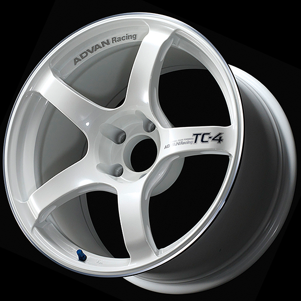 Advan | TC-4 Racing White Metallic & Ring | 4X100 | 17X7.0 +42