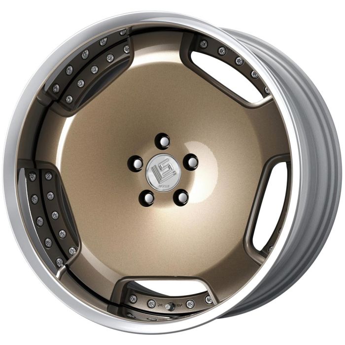 Work Wheels | LS Adamas Titanium Gold | 5X114.3 | 21X11 -4 | Full Reverse | A Disk
