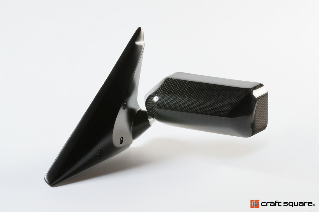 Craft Square | Touring Competition Dry Carbon Mirrors TCA-F - Blue Anti-Glare for Nissan Fairlady Z / 350Z (Z33)