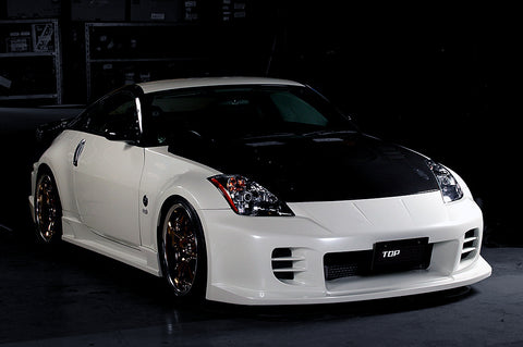 TOP SECRET G-FORCE Type 2 Front Bumper for Nissan 350Z Z33