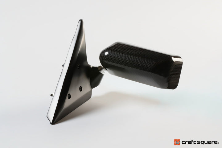 Craft Square | Touring Competition Dry Carbon Mirrors TCA-F - Blue Anti-Glare for Nissan Fairlady Z / 370Z (Z34)
