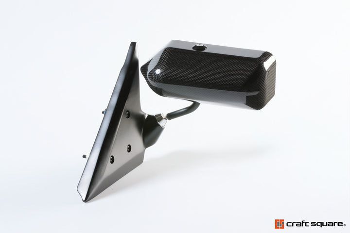 Craft Square | Touring Competition Dry Carbon Mirrors TCA-N1 - Blue Anti-Glare for Nissan Fairlady Z / 370Z (Z34)