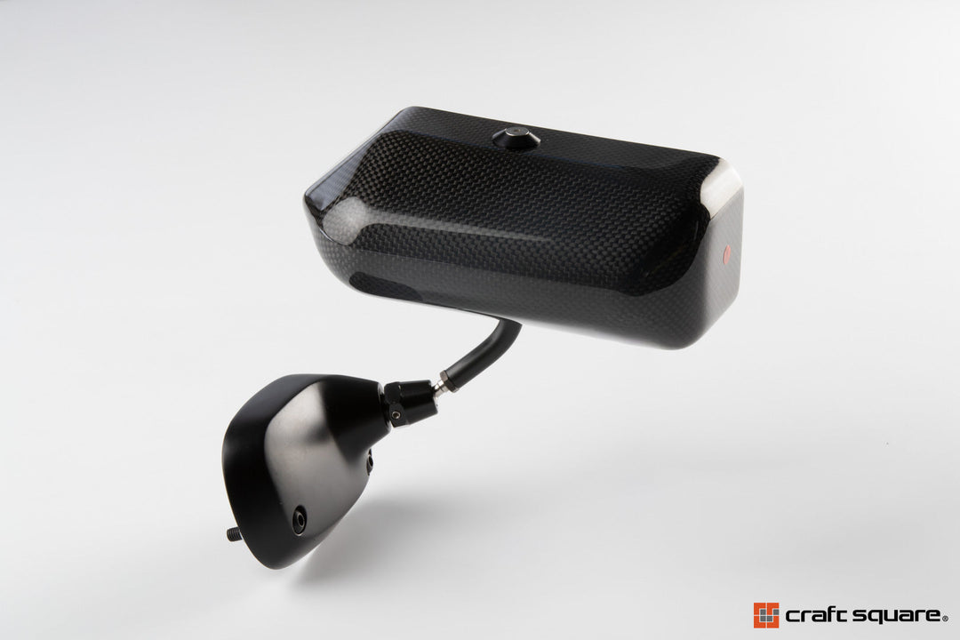 Craft Square | Touring Competition Dry Carbon Mirrors TCA-F/W - Blue Anti-Glare for Toyota GT86 (ZN6) / Subaru BRZ (ZC6)