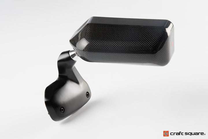 Craft Square | Touring Competition Dry Carbon Mirrors TCA-FZ - Blue Anti-Glare for Toyota GR86 (ZN8) / Subaru BRZ (ZD8)