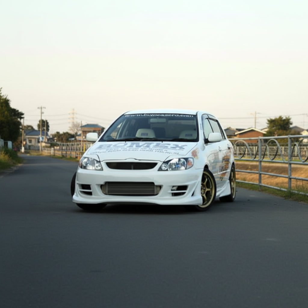 Bomex Racing | Front Bumper for Toyota Corolla ZZE123 (Runx)