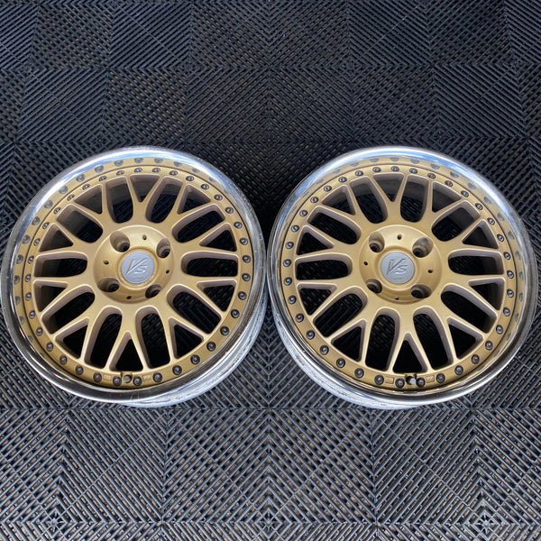 Work VS-XX PAIR (2) 4x114.3 17x7 +38 – Parts From Japan