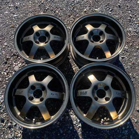 Volk Racing TE37 Cup 4x100 15x7 +25 – Parts From Japan